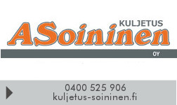 Kuljetus A Soininen Oy logo